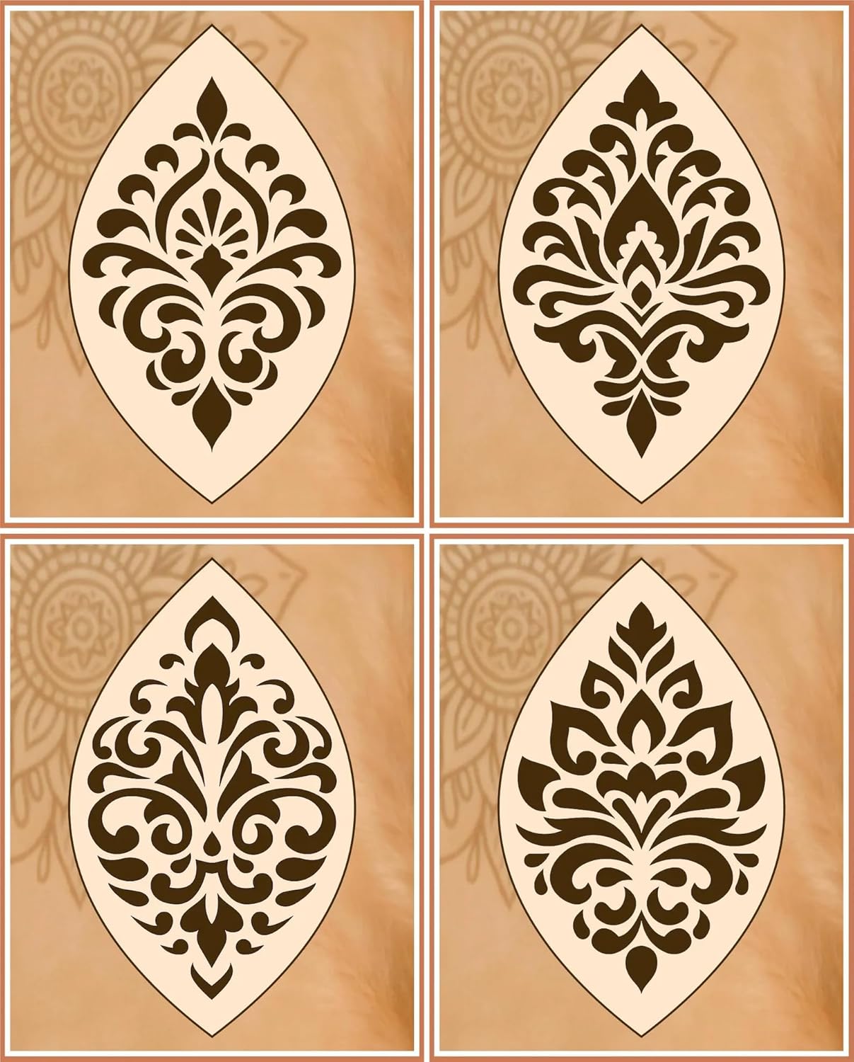 festival diy stencil for diwali crafts