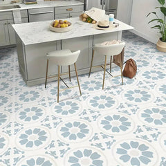 durable vinyl waterproof floor decals for kitchen and bathroom