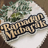 Cliths Ramadan Mubarak Sign Boho Wooden Decor Islamic Table Display Eid Mubarak Home Decoration