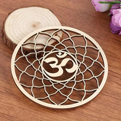 meditation om wall hanging for holistic living spaces