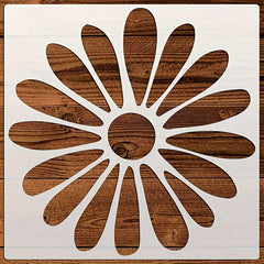 pet flower stencil for diy crafts