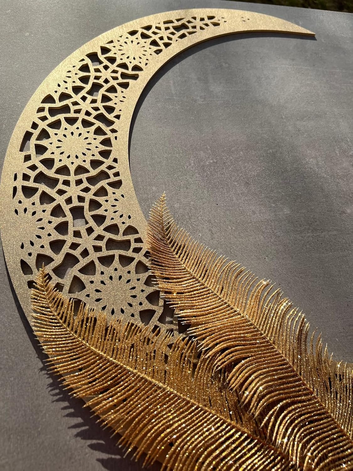 ramadan moon wall decor for home