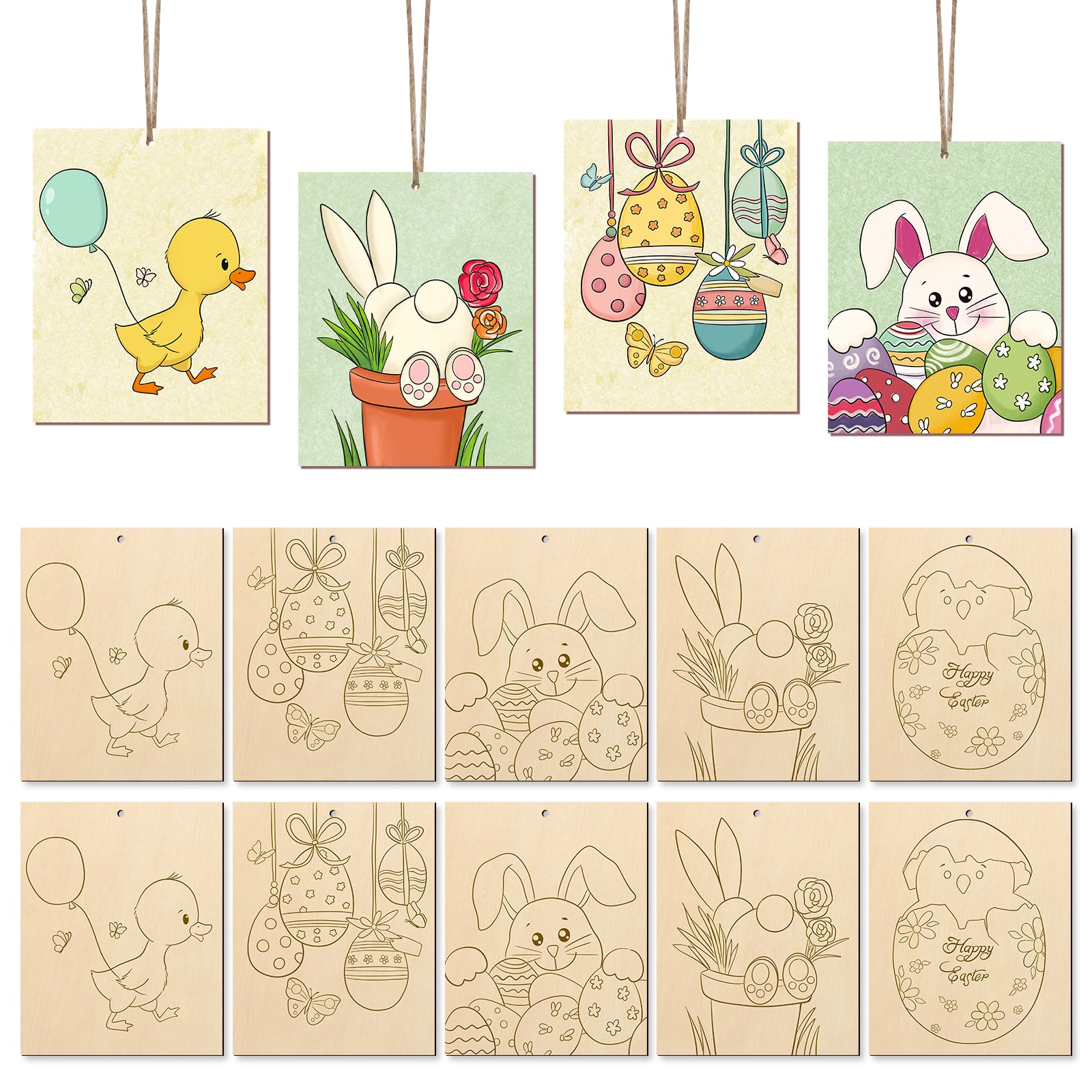 unfinished wooden animal cutouts animal craft kit for kids MDF craft board animals for kids DIY animal crafts cutouts for kids craft set