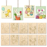 unfinished wooden animal cutouts animal craft kit for kids MDF craft board animals for kids DIY animal crafts cutouts for kids craft set