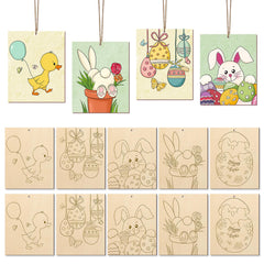 unfinished wooden animal cutouts animal craft kit for kids MDF craft board animals for kids DIY animal crafts cutouts for kids craft set