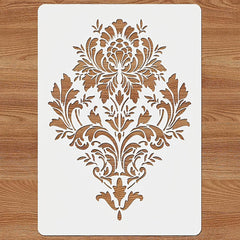 pet stencil for acrylic mandala painting