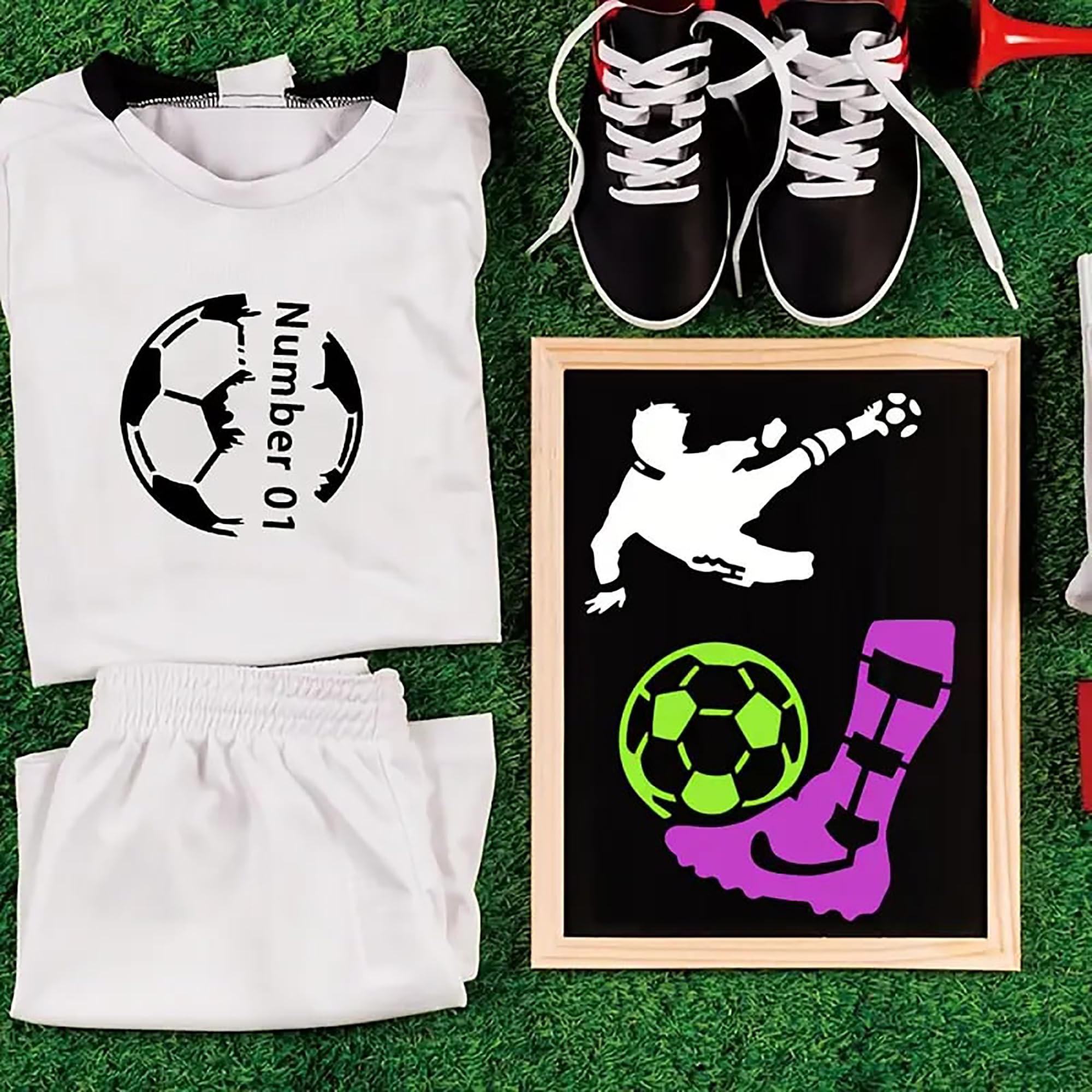 football trophy stencil templates
