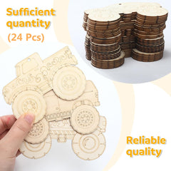 Crafting kit natural timber bunny and egg designs for holidays