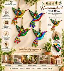 hummingbird garden wall decoration
