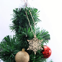 diy wooden snowflake decorations for christmas