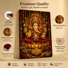 Ganesh wall decor for Indian home