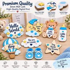 Welcome baby photo accessories for new parents
