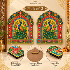 Rajputana jharokha design wall art