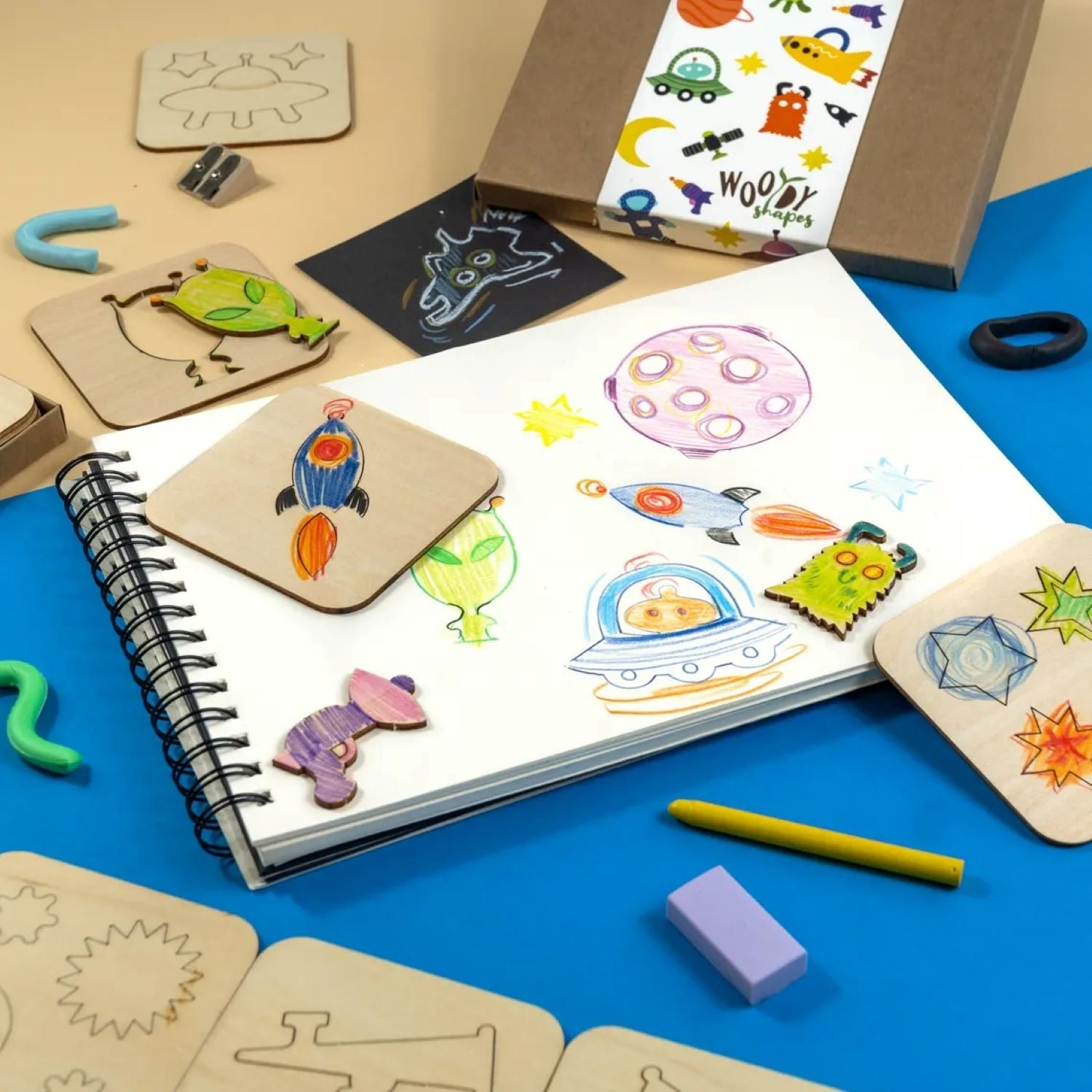 early learning stencil kit