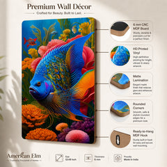 ready to hang fish wall decor