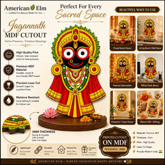 Jagannath home temple decoration