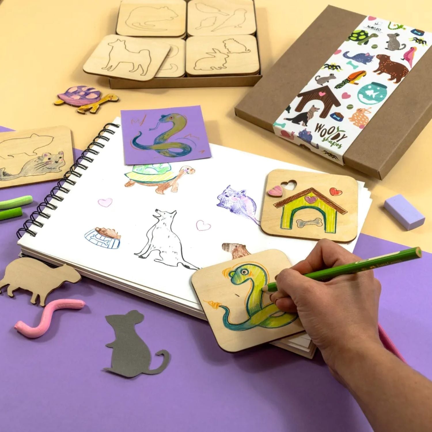 early learning art set