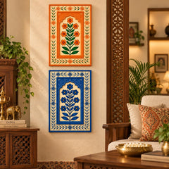 floral Indian wall hanging decoration