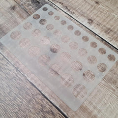Cliths Geometric Stencil Set Plastic Templates for Jewelry Making Drawing DIY Crafts & School Art