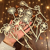 flower mdf cutouts