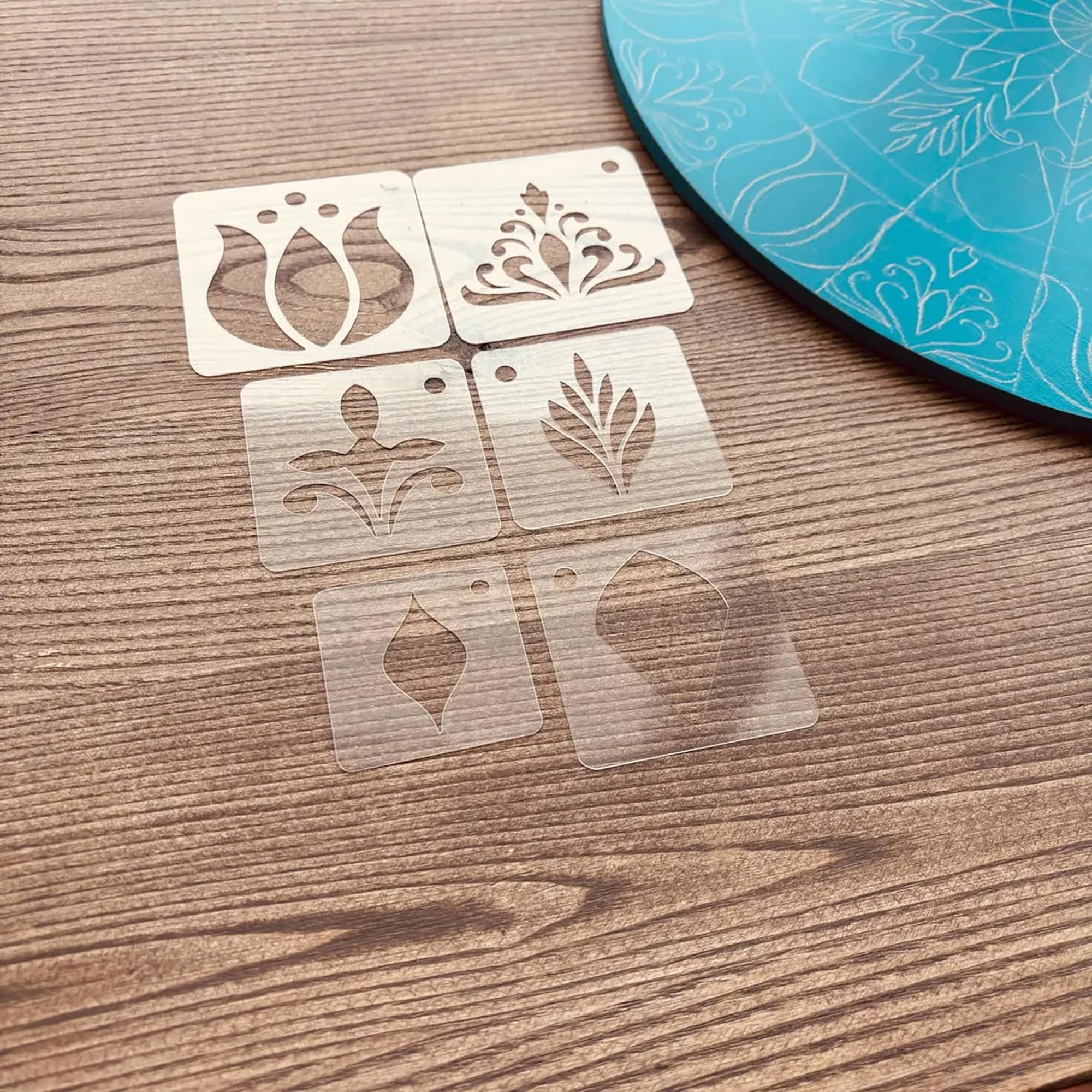 15pcs reusable art templates