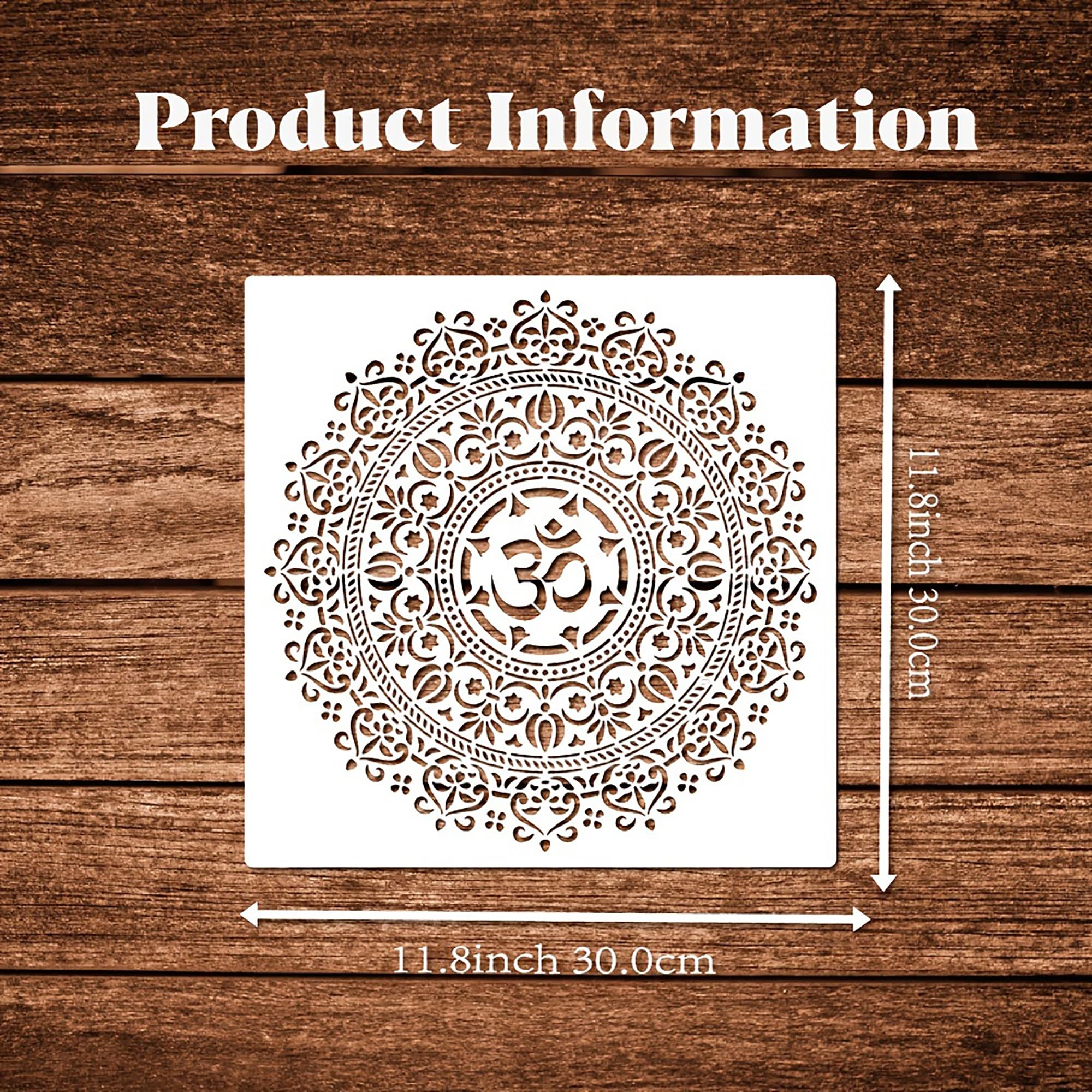 thick plastic craft stencil
