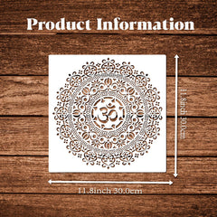 thick plastic craft stencil