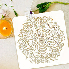 honeycomb painting template