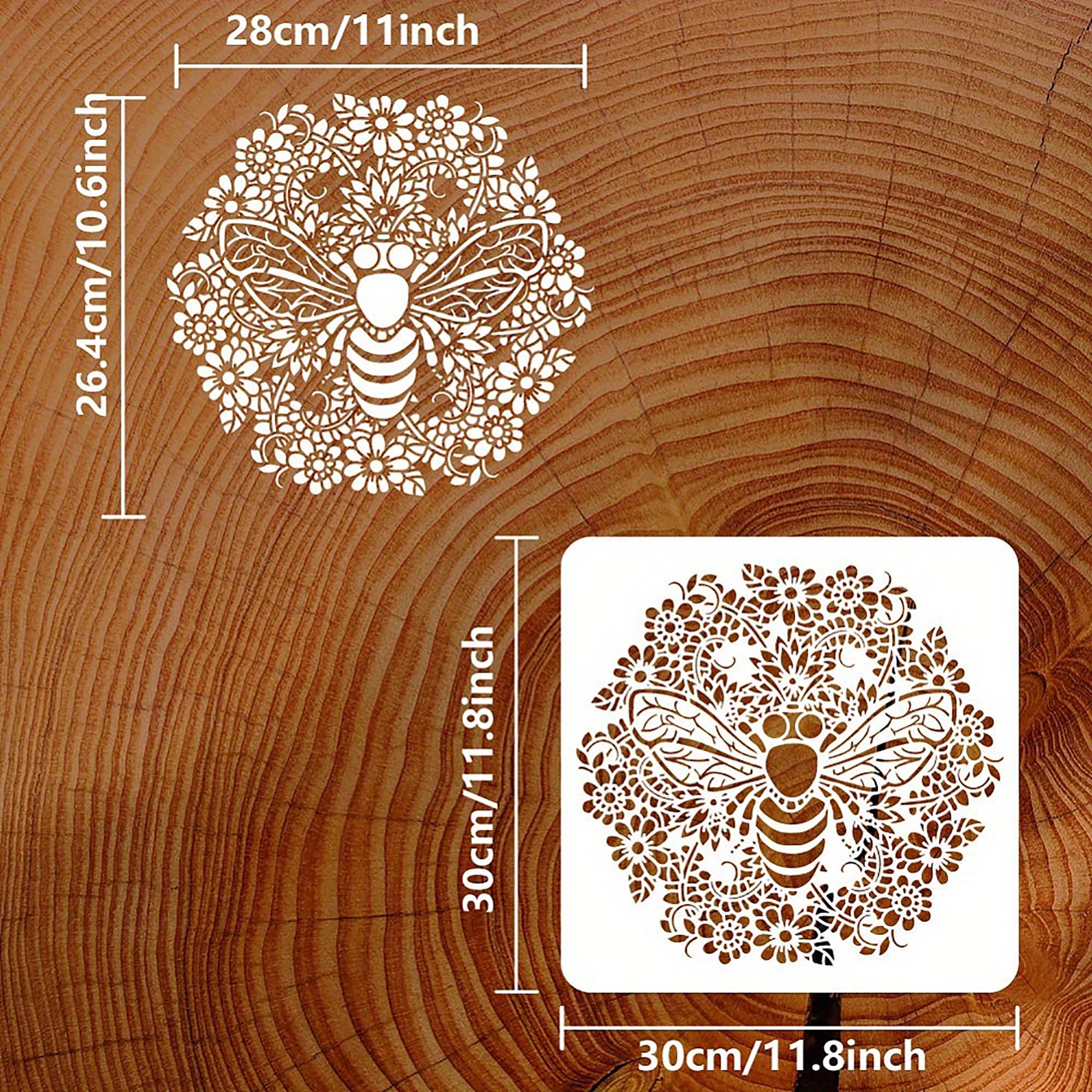 scrapbooking bee stencil