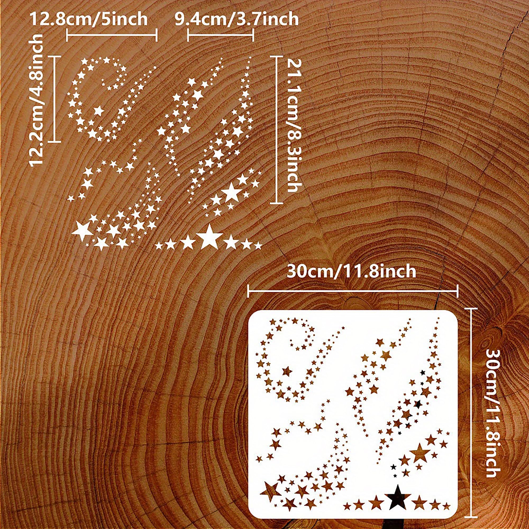 scrapbooking star templates