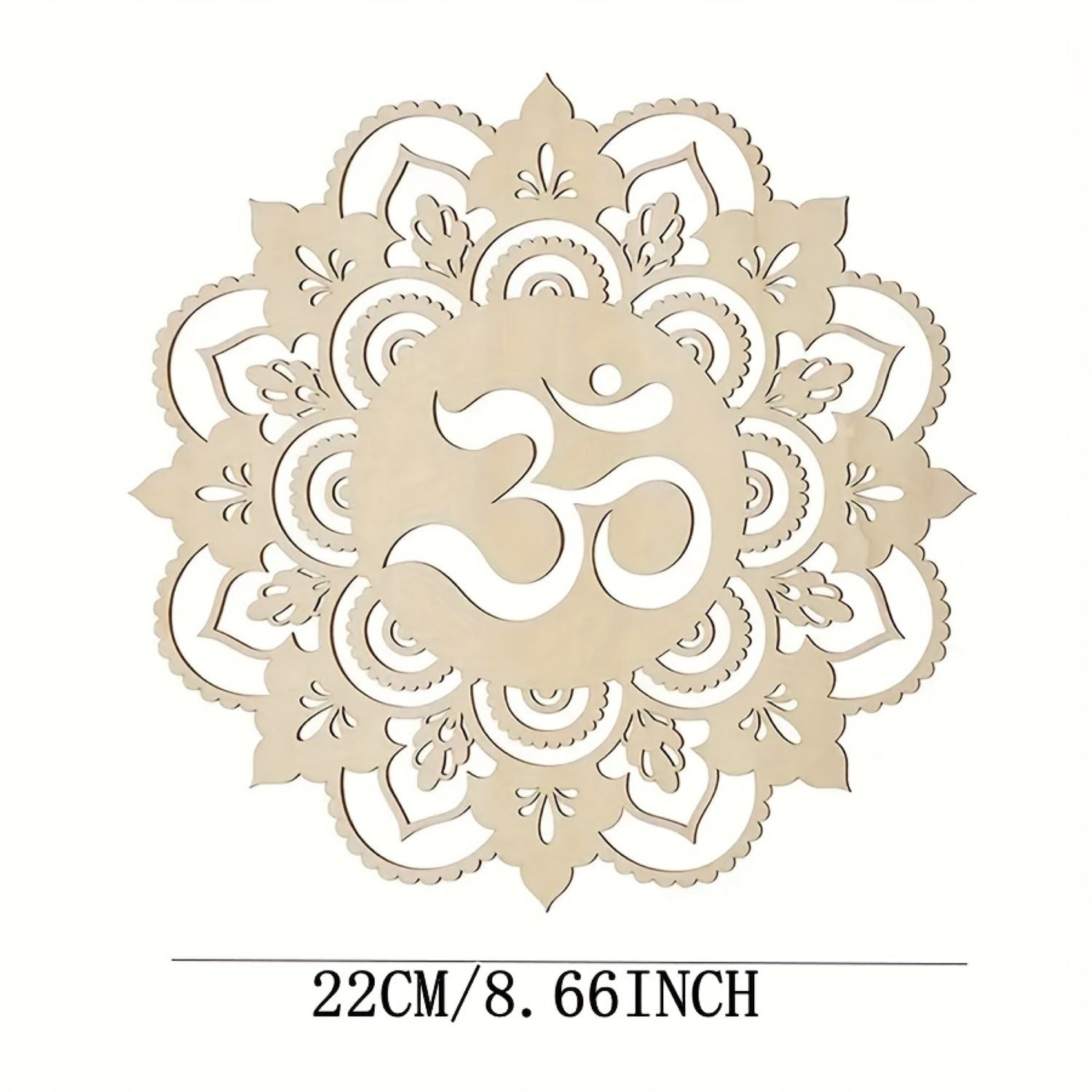decorative wooden flower hanging for home