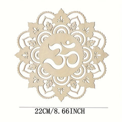 decorative wooden flower hanging for home