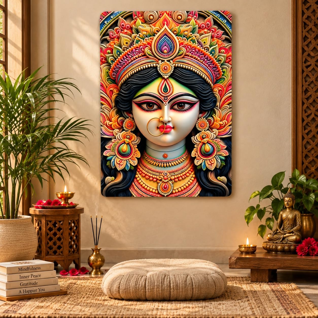 Durga Maa spiritual wall decoration