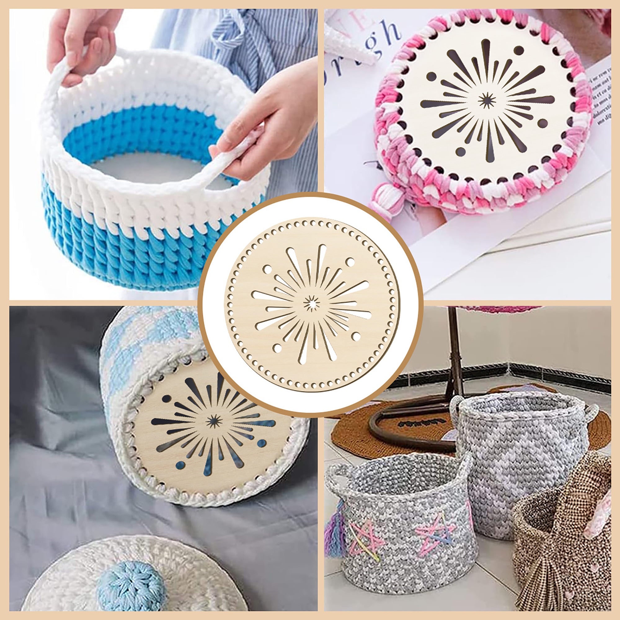 wooden weaving boards for handmade projects