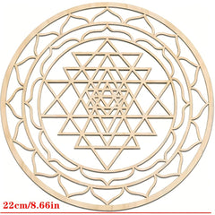 wooden round table decor for festivals