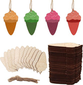 ice cream wooden cutouts for diy crafts