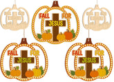 pumpkin wooden cutouts for diy crafts