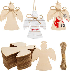 unfinished wooden angel cutouts for diy