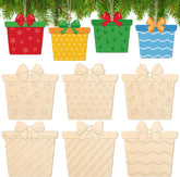 gift box wooden cutouts for diy crafts