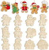 diy wooden gingerbread cutouts