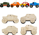 monster truck wooden cutouts for diy