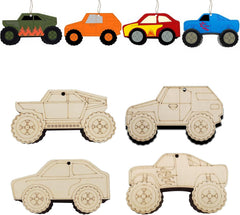 monster truck wooden cutouts for diy