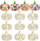 diy wooden pumpkin cutouts