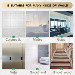decorative mirror tile wall decals for home and office