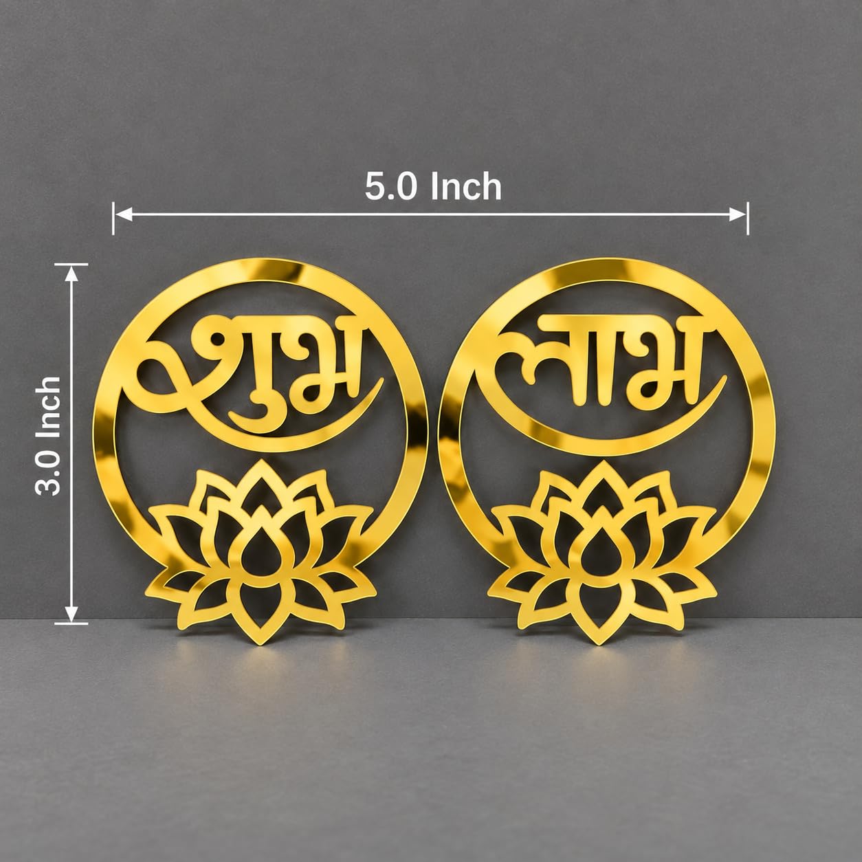 shubh labh lotus cutouts