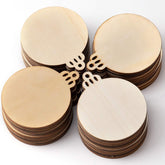 natural wood slices