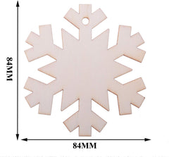 snowflake wood base for mandala art
