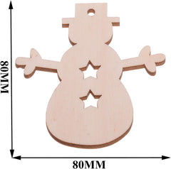 snowman wood base for mandala art