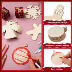 wood ornament shapes for resin art