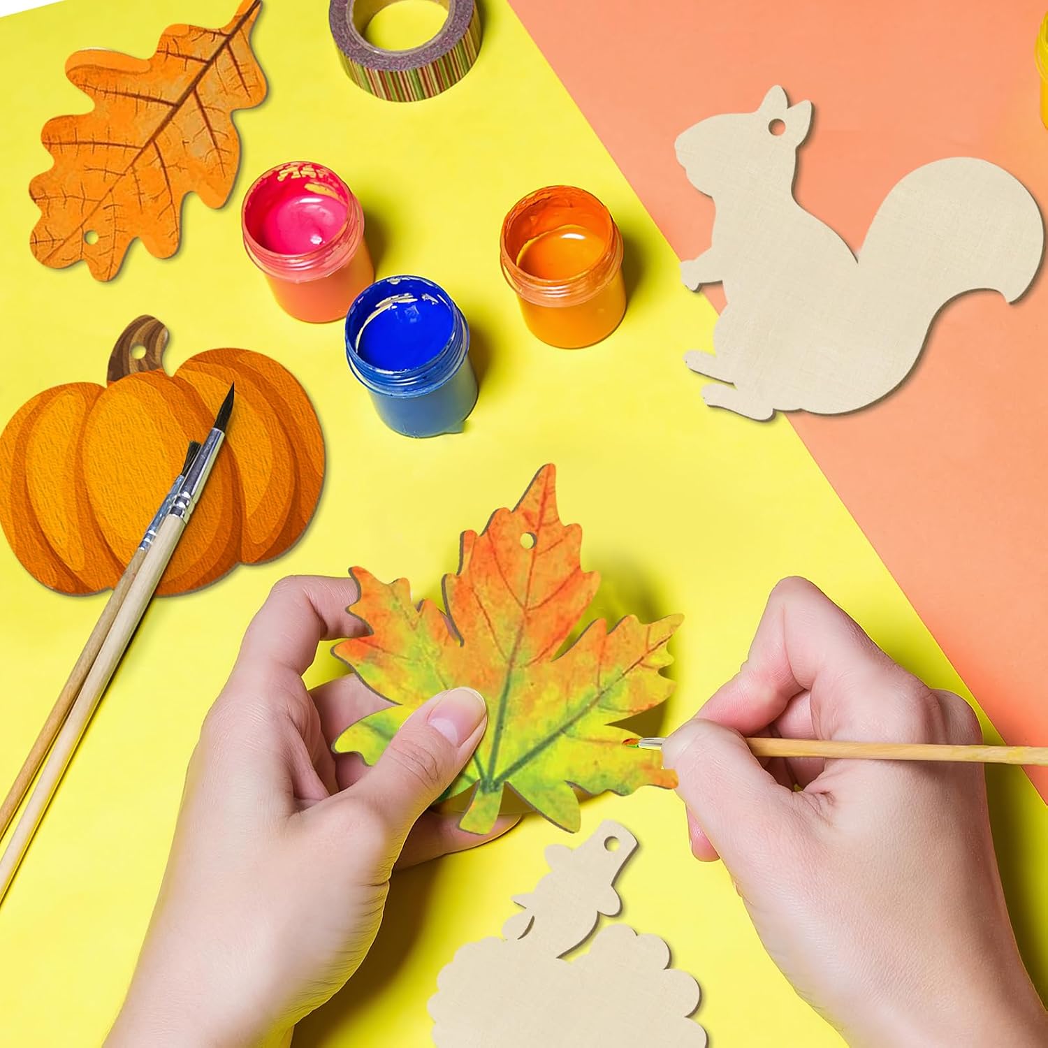 fall craft wood blanks